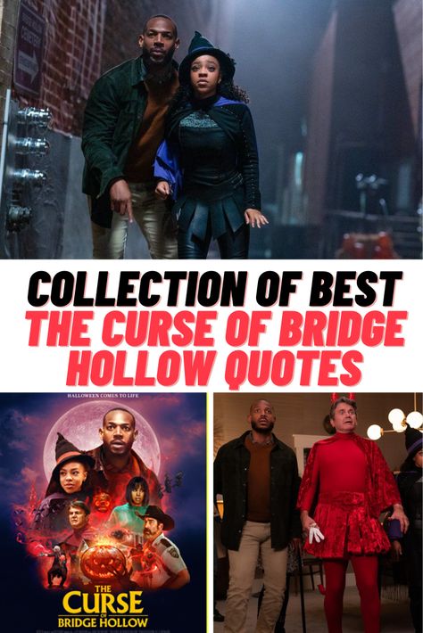 The Curse of Bridge Hollow Movie Quotes #Netflix #TheCurseofBridgeHollow #MovieQuotes #Quotes The Curse Of Bridge Hollow, Curse Of Bridge Hollow, Crooked Smile, Ending Quotes, Old Lanterns, Halloween Film, Scary Funny, Science Guy, The Curse