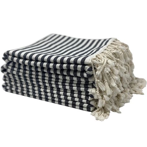 PRICES MAY VARY. Made with 100% combed organic cotton, our flat woven peshtemal can be used as a: sand free beach towel, sarong, blanket or for: yoga, spa, pool or as an accent throw or runner in your home. With style and versatility, our luxe peshtemal is perfect and portable enough to throw in your bag for any occasion. Designed with stylish horizontal stripes, and a braided rope detailed fringe, this pestemal towel will surely turn a few heads. This towel set was designed in Miami Beach, Flor Fashion Brand Names, Travel Towel, Peshtemal Towel, Distilled White Vinegar, Free Beach, Braided Rope, Horizontal Stripes, White Brand, Turkish Towels