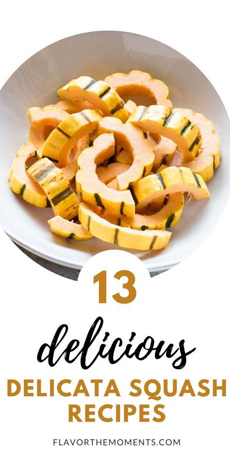 Delicata Squash Recipe Soup, Celebration Squash Recipe, Recipes For Delicata Squash, Heirloom Squash Recipes, Gray Squash Recipes, Stripetti Squash Recipes, Delectica Squash Recipe, Delica Squash, Delicate Squash Recipes