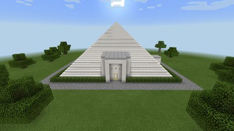 Minecraft Pyramid House Creation Entrance Modern Home Trees Minecraft Pyramid, Pyramid House, Minecraft Inspiration, Entrance Modern, Amazing Minecraft, Minecraft Builds, Minecraft Building, Minecraft Creations, Minecraft Ideas