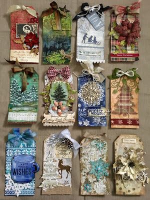 Scrapbook Journaling Ideas, Christmas Tags Handmade, Diy Christmas Tags, Homemade Tags, Scrapbook Journaling, Christmas Gift Tags Handmade, Xmas Tags, Christmas Mix, Gift Tags Diy