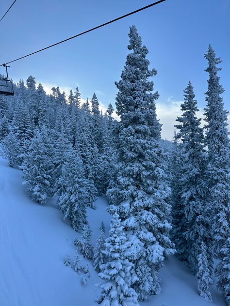 Keystone Colorado Christmas, Keystone Colorado Winter, Telluride Colorado Winter, Aspen Colorado Winter, Winter In Colorado, Denver Trip, Colorado Aesthetic, Colorado Christmas, Bleak Midwinter