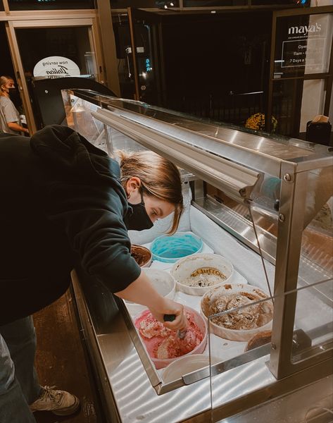 Nothing's better then scooping ice cream at Maya's on a Friday night while "We didn't start the fire" is playing. We will miss our scoopers throughout the winter!!💙 💗 #whiterock #whiterockbc #whiterockpier #icecream #foodie #icecreamshop #summer #funatthebeach #foodlover #scooper Working At Ice Cream Shop, Working At An Ice Cream Shop Aesthetic, Eating Ice Cream Aesthetic, Bucketlist 2024, Praying For A Job, Scooping Ice Cream, We Didn't Start The Fire, Spanish Projects, Vsco Feed