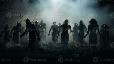 Zombie Apocalypse Background, Apocalypse Background, Haunted Cemetery, Halloween Background, Wedding People, Cityscape Photos, Halloween Backgrounds, Logo Banners, Nature Backgrounds