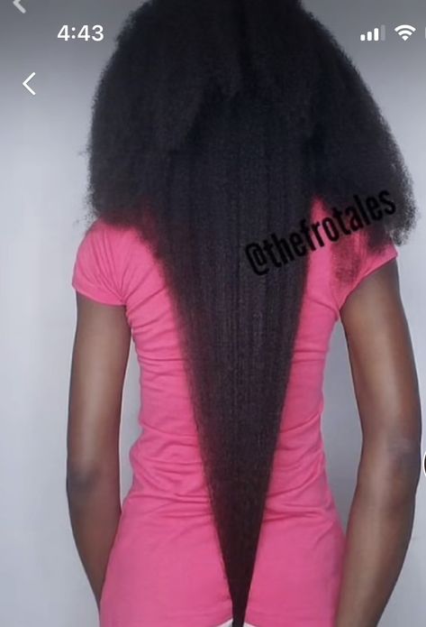 Hair Shrinkage, Hair Motivation, Waist Length Hair, Natural Hair Goals, Natural Hair Growth Tips, Hair Goal, Type 4 Hair, Pelo Afro, Beautiful Natural Hair