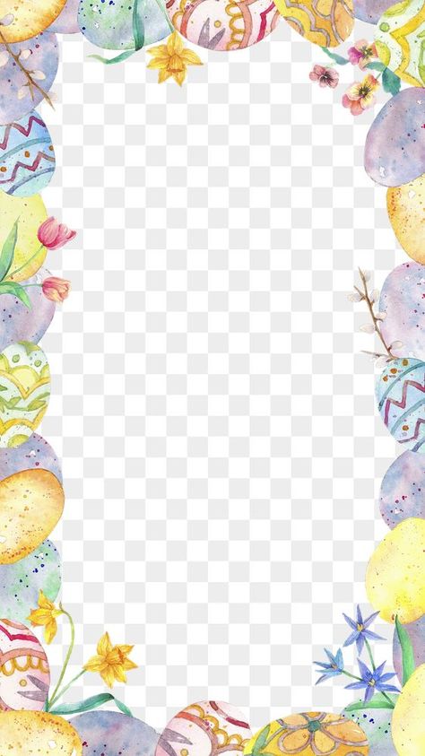 Easter Frame Background, Easter Photo Frames, Easter Picture Frames, Frame Transparent Background, Easter Collage, Velika Noč, Easter Frame, Png Frame, Easter Backgrounds