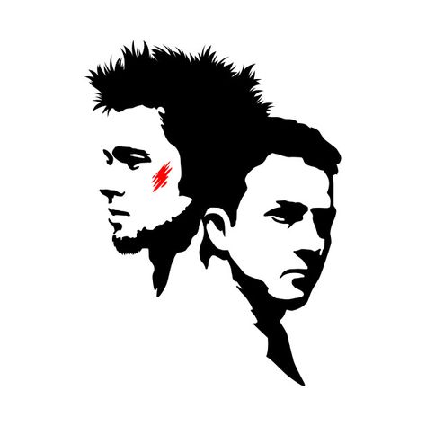 Stanley Kubrick Tattoo, Tyler Durden Drawing, Quentin Tarantino Movies, Doodle Wall, Cool Stencils, Movie Tattoos, Old Movie Posters, Old Movie, Stencil Printing