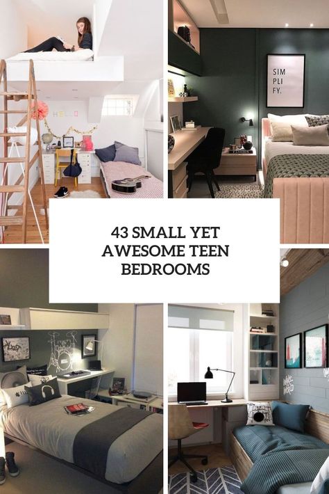 small yet awesome teen bedrooms cover Teen Room Layout Ideas, Small Teenage Room Ideas, Small Room Teenage Girl Ideas, Tiny Teenage Bedroom, Small Teenage Boys Bedroom Ideas, Teenage Room Decor Boy Bedroom Ideas, Teenage Room Decor Boy Small Bedroom Ideas, Teenage Small Bedroom Ideas, Small Bedroom Ideas Teen Boy