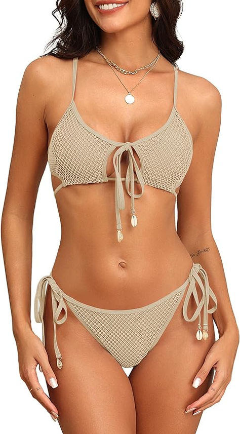 Two Piece Swimsuit Bathing Suits Zaful Bikinis, Suits Clothing, Two Piece Swimsuit, Women's Swimwear, Swimwear Collection, Womens Swimwear, Criss Cross, String Bikinis, Bathing Suits