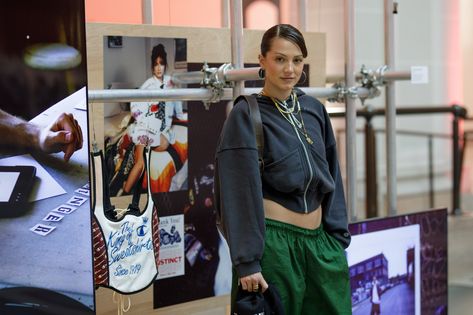 Champion's "No Permission" Exhibit Celebrates Streetwear's Legacy https://www.highsnobiety.com/p/champion-no-permission-exhibit-celebrates-streetwear-s-legacy/ #Style #fashion Heir Style, Brooklyn Museum, Museum Exhibition, May 7th, Kendall Jenner, First Night, Style Fashion, Latest News, Boho Fashion