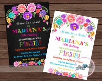 Fiesta Invitation, Fiesta Birthday Party Invitation, Mexican Fiesta Birthday Party Invitation, Fiesta Mexicana Invitation, Digital File Mexican Fiesta Birthday Party, Mexican Birthday Parties, 25th Birthday Parties, Mexican Fiesta Party, Fiesta Birthday Party, Mexican Birthday, Fiesta Theme Party, Mexican Party Theme, Fiesta Theme