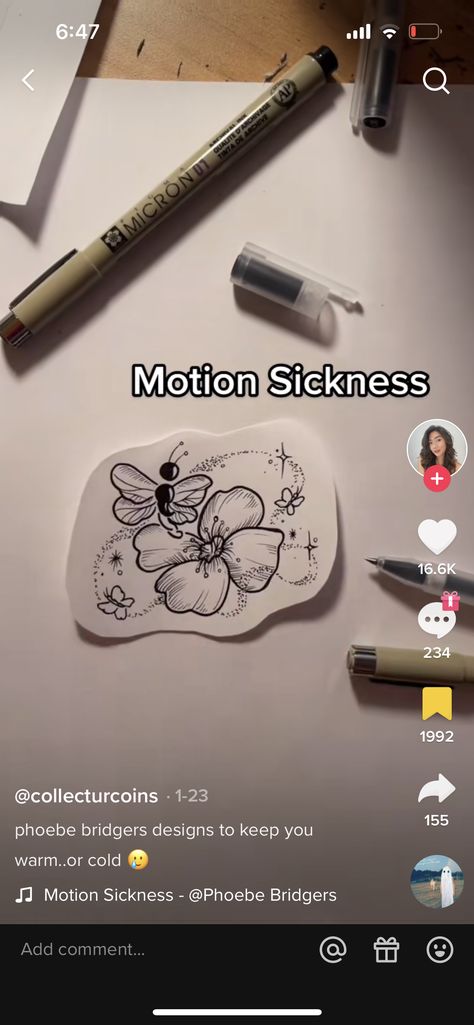 Motion Sickness Tattoo, Sickness Tattoo, Earthy Tattoos, Motion Sickness, Motion, Tattoos, Quick Saves