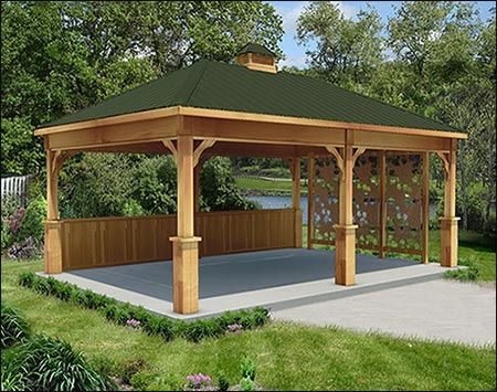 Rectangle Gazebo Ideas Backyard, Rectangle Pergola, Cedar Gazebo, Rectangle Gazebo, Earth Bending, Screened Gazebo, Patio Grill, Pergola Ideas, Backyard Gazebo