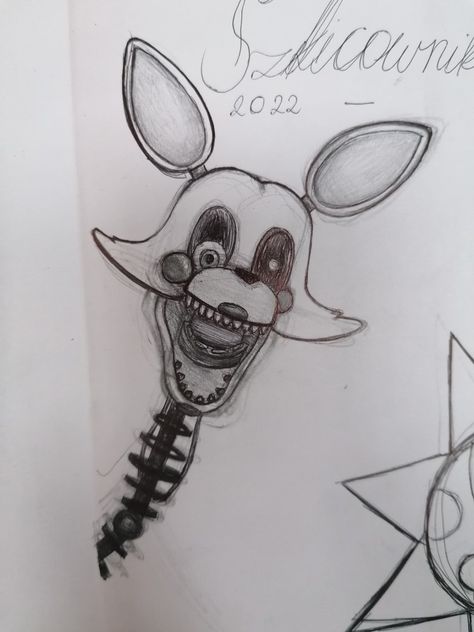 Fnaf Animatronics Fan Art, Mangle Fnaf Drawing, Fnaf Drawings Sketches Easy, Fnaf Sketches Easy, Fnaf Sketches Art, Fnaf Art Easy, Mangle Fnaf Art, Fnaf Drawings Easy, Mangle Drawing