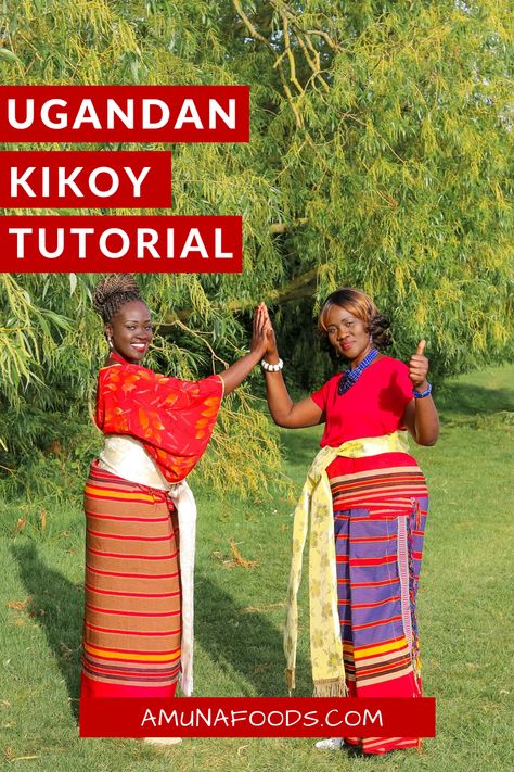 Ugandan Traditional Wear, Itsekiri Traditional Attire, Kenya Clothing Traditional, Uganda Traditional Wear, Kalinga Traditional Costume, Culture Clothing, Foods Recipes, Mom Dress, Costume Dress