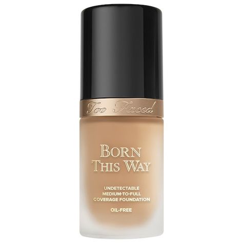 Makeup Tip, Lightweight Foundation, Oil Free Foundation, Full Coverage Foundation, Too Faced Foundation, Born This Way, Too Faced Cosmetics, Makeup Foundation, Liquid Foundation