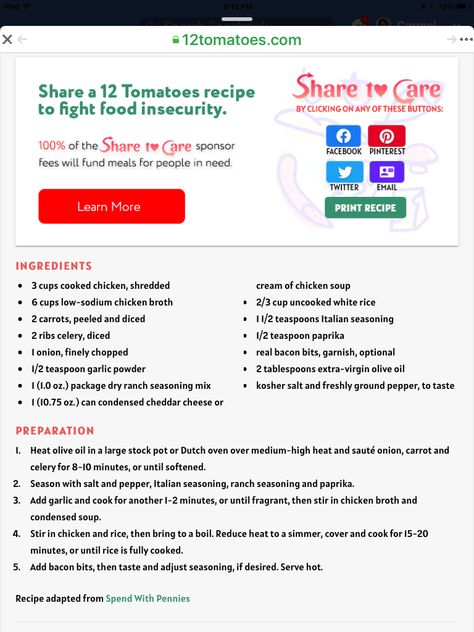 Ranch Chicken Rice Soup, 12 Tomatoes Ranch Chicken Rice Soup, Ranch Chicken And Rice Soup 12 Tomatoes, Ranch Chicken And Rice Soup, Ranch Chicken Rice, Ranch Chicken And Rice, Ranch Rice, Dry Ranch Seasoning, 12 Tomatoes Recipes