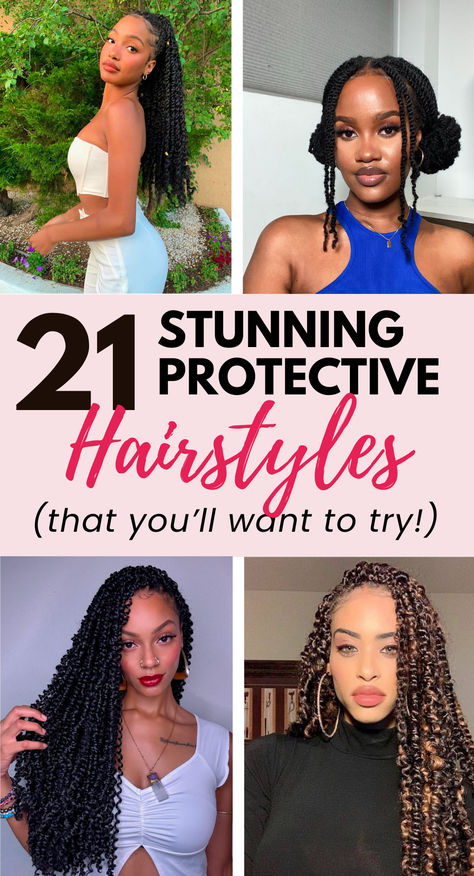 In this post, I cover trending protective hairstyles you're going to love. It includes Faux Locs Hairstyles, Quick Braided Hairstyles, Cute Box Braids Hairstyles, Protective Hairstyles Braids. So if you're looking for Hairstyle Inspo - this is it. Also includes Hairdos For Curly Hair and Locs Hairstyles
Check out these Baddie Hairstyles - I promise you'll love them! Bra Length Braids For Black Women, Hairstyles That Last A Month Black Women, Protective Hairstyles Extensions, Box Braids Hairstyles Ponytail, Natural Braided Hairstyles No Weave, High School Hairstyles Black, Soft Braids Hairstyles, Unique Protective Hairstyles Black Women, Protective Hairstyles For Bed