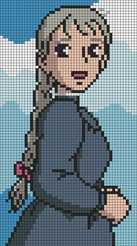 Howls Moving Castle Crochet Tapestry, Howls Moving Castle Cross Stitch Pattern, Howls Moving Castle Alpha Pattern, Studio Ghibli Pixel Art Grid, Pixel Ghibli, Howls Moving Castle Pixel Art, Howls Moving Castle Cross Stitch, Pixel Art Ghibli, Studio Ghibli Pixel Art