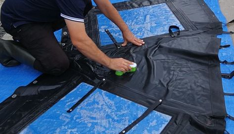 A boat cover can be an outstanding choice for preventing regular forms of damage when you are not using your boat. Take a look at the following vital tips to maintain your covers. Ark Ideas, Boat Cleaning, Boat Covers, Take A, Look At, Canvas, Quick Saves