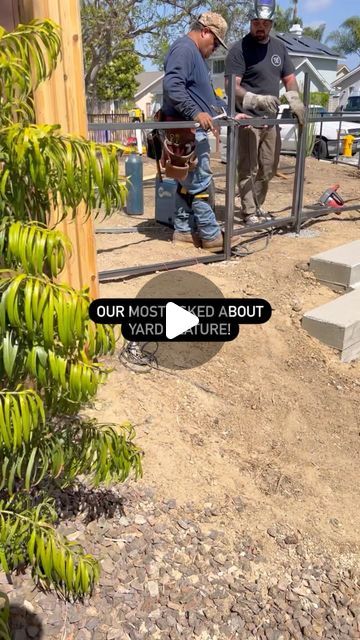 Ben | Fredrickson Landscape, Inc. on Instagram: "So many questions about this fence🤯!! Blake and the crew at @californiadeckpros did a phenomenal job crafting this cedar fence for us. I love making little rooms in a landscape and this fence was the perfect framework for the interior design. Not to mention its curb appeal value.👌🏼 Here are answers to your FAQs: ▪️Cedar 2” x 2” pickets ▪️Steel 2” x 2” welded frame ▪️2.25” spacing ▪️No stain ▪️Highest point is 54” lowest 38” Check out our Casa Highlights to see more of this project! And be sure to save this for later and follow for more yard inspo! ⁣#beforeandafter #renovation #renovating #landscaping #landscaper #yard #garden #gardens #gardeninspiration #outdoor #outdoorliving #outdoorlife #outdoors #instagarden #landscapede Cedar Fence, So Many Questions, Outdoor Life, Garden Inspiration, Curb Appeal, Follow For More, Fence, Outdoor Living, Yard