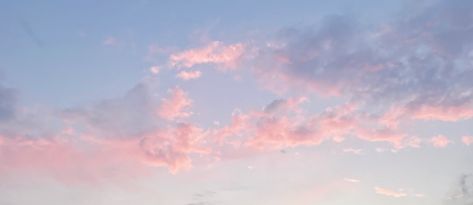 Sky Twitter, Clouds Sunset, Pink Nature, Twitter Header Photos, Pastel Sky, Pink Cloud, Pretty Landscapes, Header Photo, Pastel Pink Aesthetic