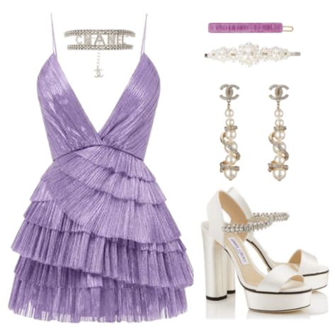 glam purple stage outfit Outfit | ShopLook Purple Kpop Outfits Stage, Kpop Stage Outfits Ideas Purple, Purple Fancy Outfits, Stage Outfits Purple, Dress Stage Outfits, Purple Kpop Outfits, Shoplook Outfits Kpop, Purple Stage Outfits, Kpop Stage Outfits Polyvore