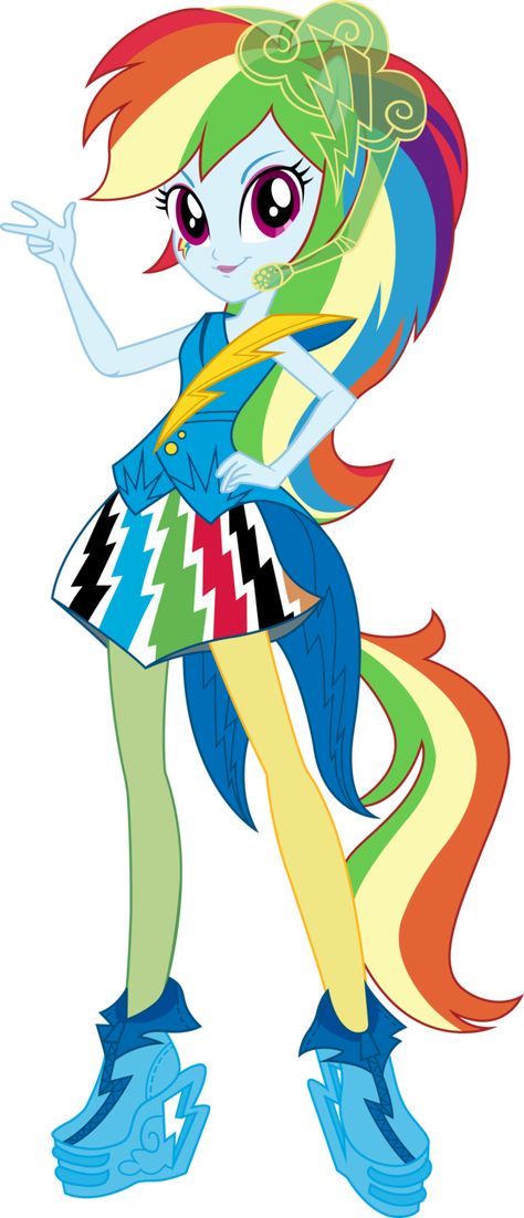 V2 Rainbow Rocks Rainbow Dash Vector by icantunloveyou on deviantART Rainbow Dash Rainbow Rocks, Rarity Fluttershy Rainbow Dash, Mlp Rainbow Dash Equestria, Rainbow Rocks Mlp, Mlp Rainbow Rocks, Rarity Applejack And Rainbow Dash, Rock Costume, Mlp Equestria Girls Rainbow Dash, Dvd Cover