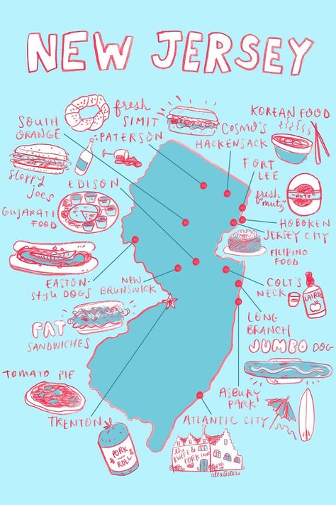 The Ultimate Guide to the Best of New Jersey Food New Jersey Food, Softball Training, Training Facility, Baseball Training, Garden State, Asbury Park, Family Dentistry, Food Kids, Jersey Girl