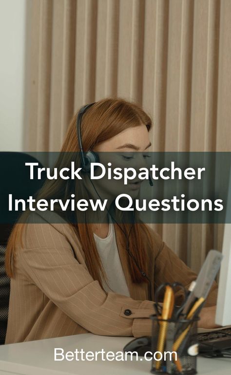 Top 5 Truck Dispatcher interview questions with detailed tips for both hiring managers and candidates. Truck Dispatcher Training, Truck Dispatcher, Freight Broker, Business Contract, Trucking Business, Truck Business, Job Description Template, Bookkeeping Business, Truck Repair