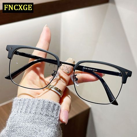 Spex Frames For Men, Spectacles Frames For Men, Chasma Frame, Specs For Men, Spectacle Frames For Men, Clear Glasses Frames Women, Glasses Korean, Stylish Glasses For Men, Classy Glasses