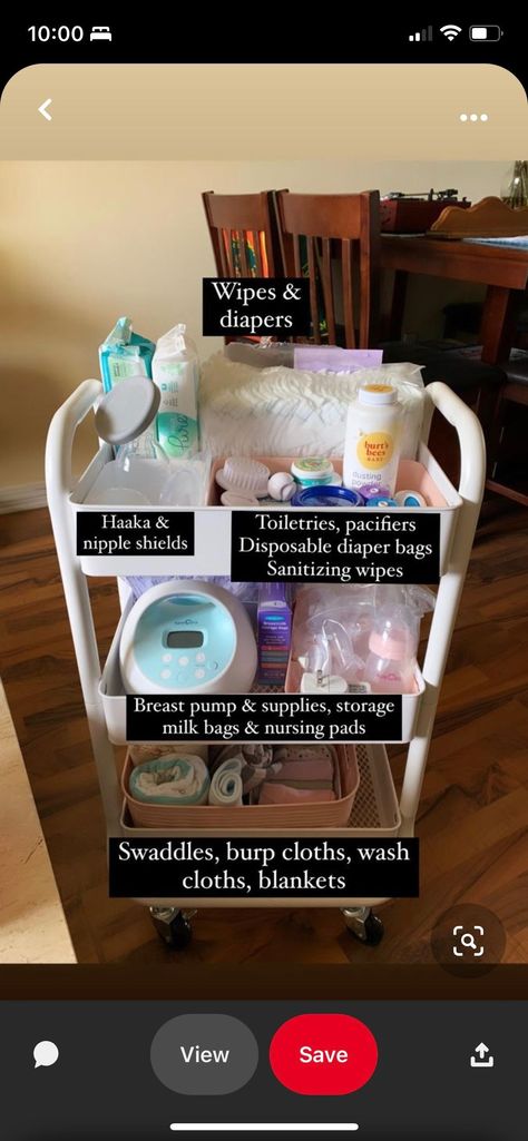 Portable Nursing Station, Bedside Nursery Station, Bedside Diaper Station, Bedside Newborn Station, Newborn Bedside Station, Bedside Baby Station, Newborn Cart Organizer, Pumping Organization, Nursing Cart Organizer