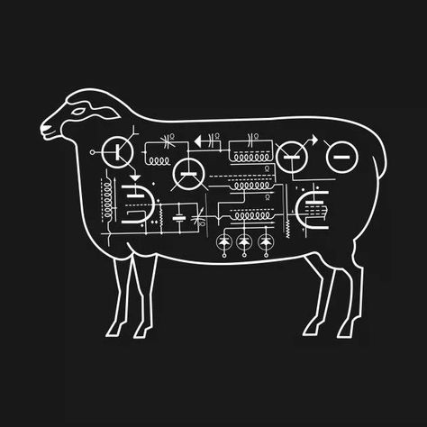 Sheep Tattoo, 26 October, Electric Sheep, Resident Adviser, Music Bar, Sheep Art, Android Studio, Weird Tattoos, Comic Pictures