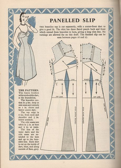 Pola Blus, Lingerie Patterns, Patron Vintage, Mode Retro, Sewing Lingerie, Vintage Slips, Sewing Design, Diy Sewing Clothes, Vestidos Vintage