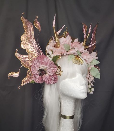 Torrington Connecticut, Fairy Academia, Edm Outfit, Fairy Headpiece, Instagram Branding Design, Mermaid Pictures, Pink Fairy, Fancy Hats, Family Event