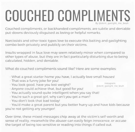 Backhanded Compliment Quotes, Compliment Quotes, Backhanded Compliment, Cbt Therapy, Toxic Love, Spiritual Love, Useful Life Hacks, Self Help, Psychology