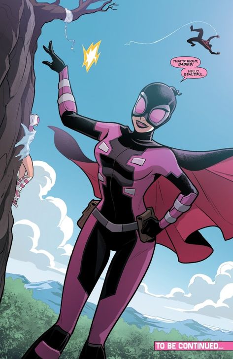 Gwenpool: She Can Be Giant-Sized If She Exits Gutter Space Through A Flashback Where A Character Imagines Her That Way Gwenpool And Deadpool, Gwen Poole, Deadpool Art, Reading Manga, Comic Book Girl, Howard The Duck, Marvel Venom, Young Avengers, Tom Holland Spiderman