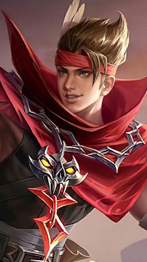 updating SKIN Cloude Mlbb, Mlbb Claude, A And P Letters Together Love, Mlbb Characters, Mobil Legend, Mlbb Wallpaper, Red Hair Boy, Anime Red Hair, Alucard Mobile Legends