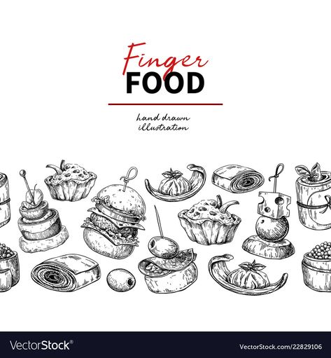 Engraved Illustration, Service Template, Food Vector, Engraving Illustration, Poster Banner, Ad Template, Flyer Poster, Food Drawing, Vector Drawing