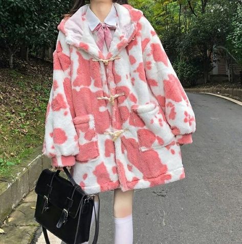 Oversized Winter Coat, Cute Clothing Stores, Japanese Sweet, Kawaii Fashion Outfits, Korean Fashion Trends, Cute Jackets, Kawaii Clothes, Harajuku Fashion, College Fashion