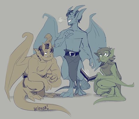 Gargoyles Oc, Gargoyle Character Design, Gargoyles Fanart, Gargoyle Oc, Gargoyles Characters, Batman Art Drawing, Gargoyles Art, Gargoyles Disney, Trollhunters Characters