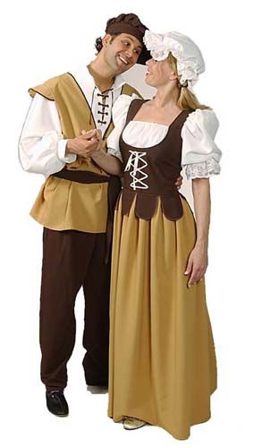 Peasant Clothing for Women | Click on any figure to see a larger picture. Use your browser's "Back ... Medieval Clothing Women Peasant, Medieval Clothing Women, Peasant Clothing, Peasant Costume, Medieval Peasant, Theatre Outfit, Beauty And The Beast Costume, Beast Costume, Warrior Outfit