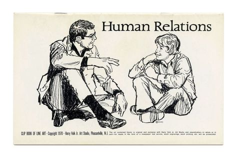 Alright, Thanks. on Instagram: “Human Relations (1970) by Harry Volk” Christmas Party Poster, Human Relations, Jr Art, Blog Inspiration, Party Poster, The Press, Drawing Reference, Photo Studio, Art Studio