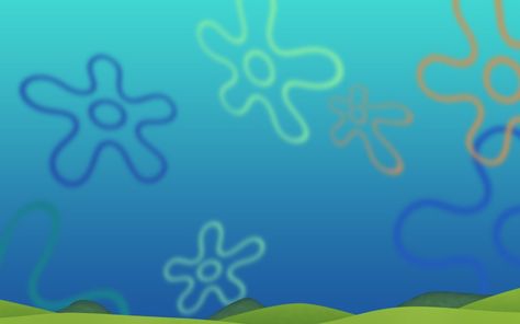 Jellyfish Fields, Spongebob Jellyfish, Zoom Wallpaper, Spongebob Background, Spongebob Painting, Field Wallpaper, Spongebob Wallpaper, Id Card Template, Mac Wallpaper