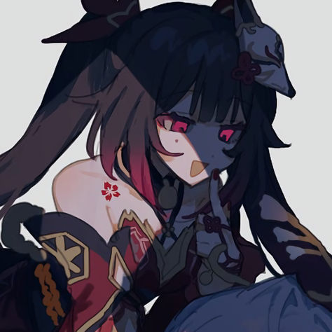 Honkai Icons, Duos Icons, Really Cool Drawings, Hu Tao, Fav Characters, Cute Anime Profile Pictures, Anime Profile, Cute Profile Pictures, Matching Profile Pictures