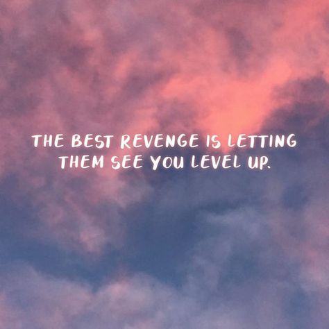 The Personal Quotes on Instagram: "The best revenge is letting them see you level up. #quotes #motivation #qotd #quote #inspiration #quoteoftheday #motivationalquotes #dailyquotes #inspirational #quotestoliveby #thepersonalquotes #inspirationalquotes #instamotivation #instainspiration #instalife #instaquotes #motivationdaily" Level Up Quotes, See Quotes, Seeing Quotes, Best Revenge, The Best Revenge, Quote Inspiration, Quotes On Instagram, Up Quotes, Personal Quotes