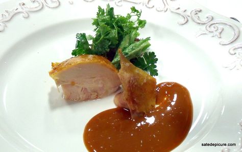 Jus Recipe, Chicken Jus, Chicken Roast, Tyler Florence, Chicken Recipies, Herb Salad, Dry Heat, Molecular Gastronomy, Recipe Chicken