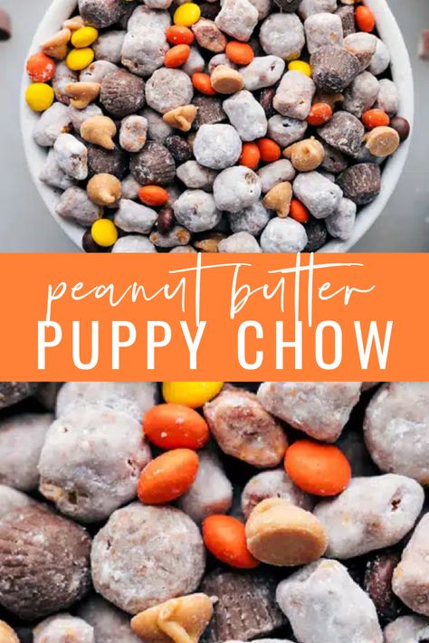 Snickers Puppy Chow, Captain Crunch Recipes Puppy Chow, Captain Crunch Peanut Butter Puppy Chow, Reeses Puppy Chow, Puppy Chow White Chocolate, Puppy Chow Peanut Butter, Reese’s Puffs Recipes, Puppy Chow Popcorn, Butterscotch Puppy Chow