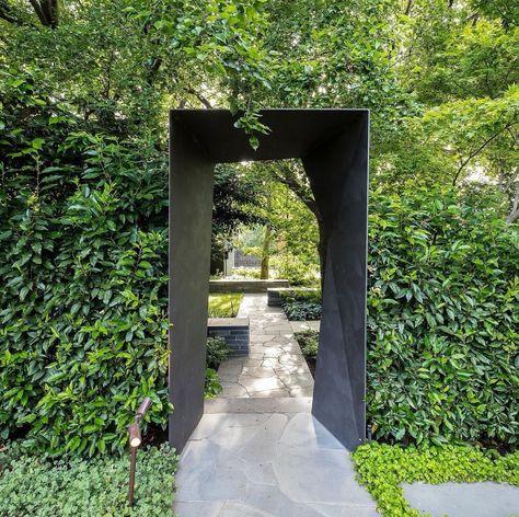 Garden Pavers, Path Ideas, Sloped Garden, Outdoor Entertaining Spaces, Garden Architecture, Have Inspiration, Family Garden, Woodland Garden, Garden Gate