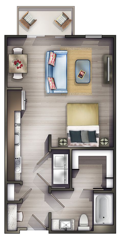 Studio Apartment Plan, Aztec Bedding, Small Apartment Plans, Studio Apartment Floor Plans, Dorm Room Layouts, Layout Aesthetic, Room Layouts, Hotel Room Design, Small Apartment Design